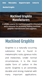 Mobile Screenshot of machinedgraphite.com